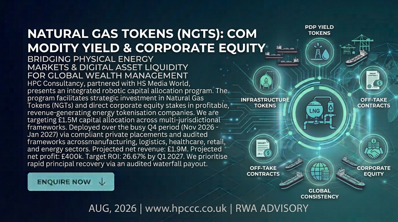 Natural Gas Tokens: Bridging Real-World Assets and On-Chain Commodity Yield with South Africa