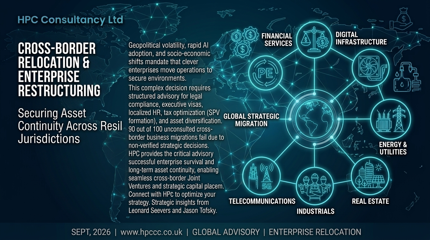 Strategic Business Relocation from South Africa and Cross Border Advisory