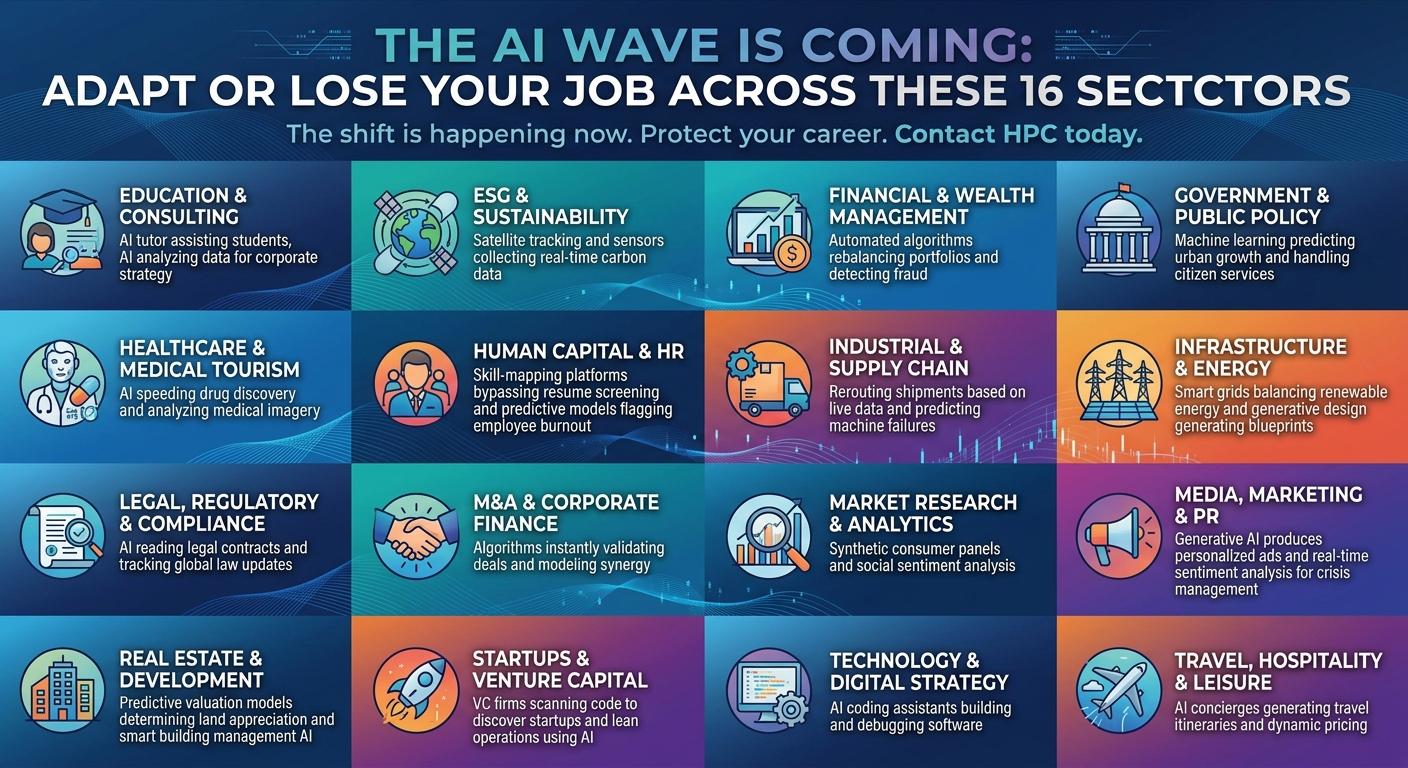 The AI Wave is Coming South Africa: Adapt or Lose Your Job Across These 16 Sectors
