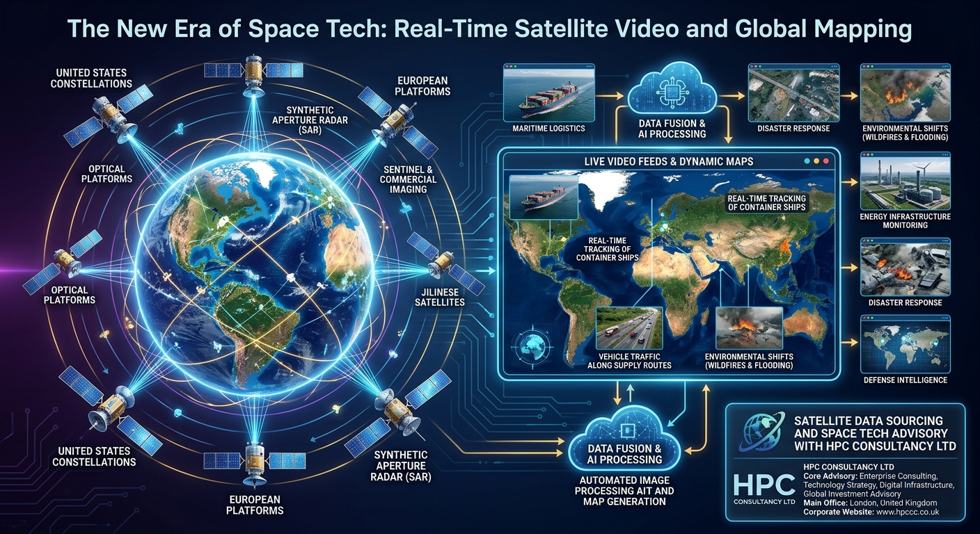 Real-Time Satellite Video and Global Mapping South Africa