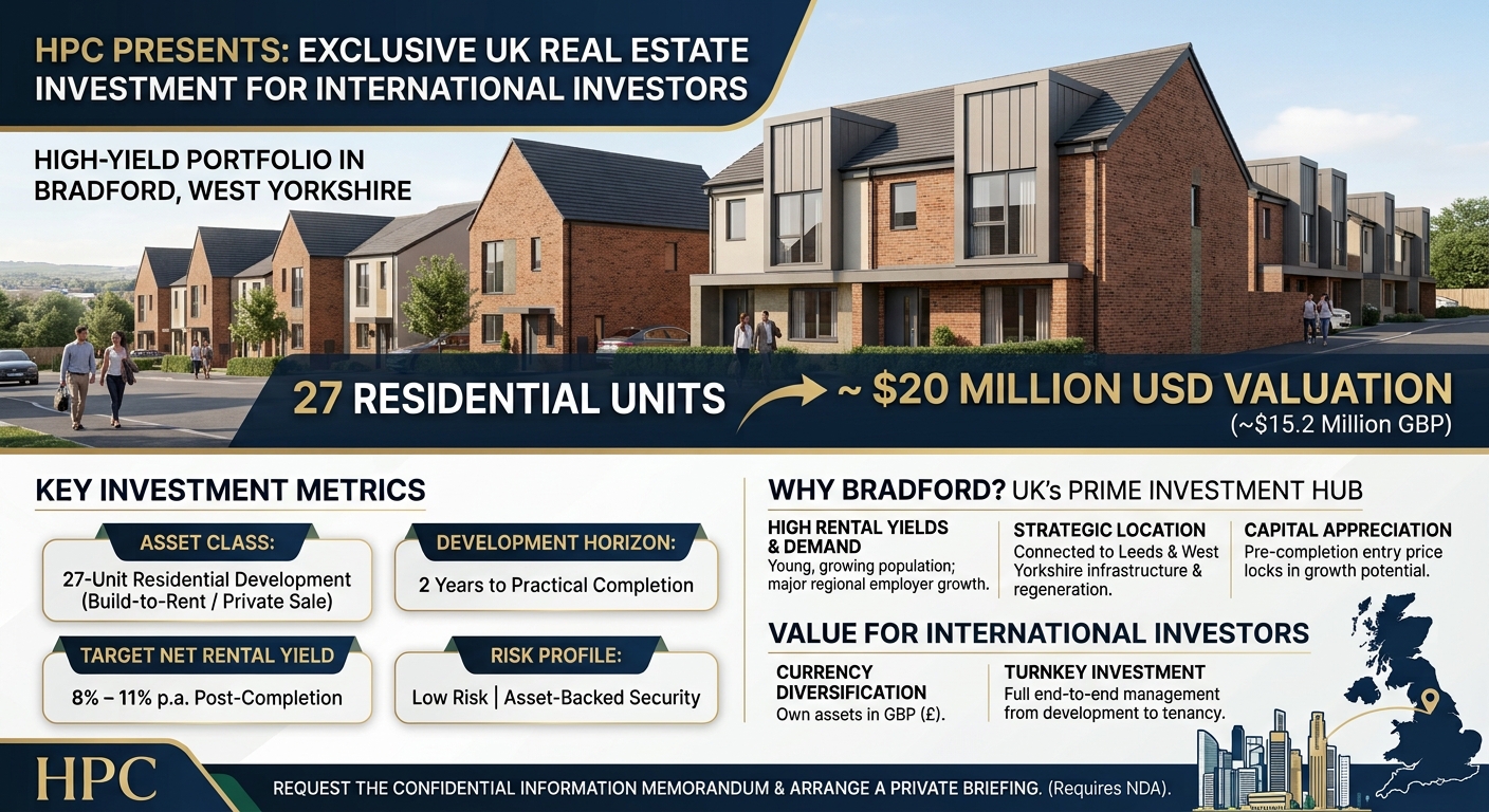 HPC Presents a High-Yield UK Real Estate Investment for South Africa Investors
